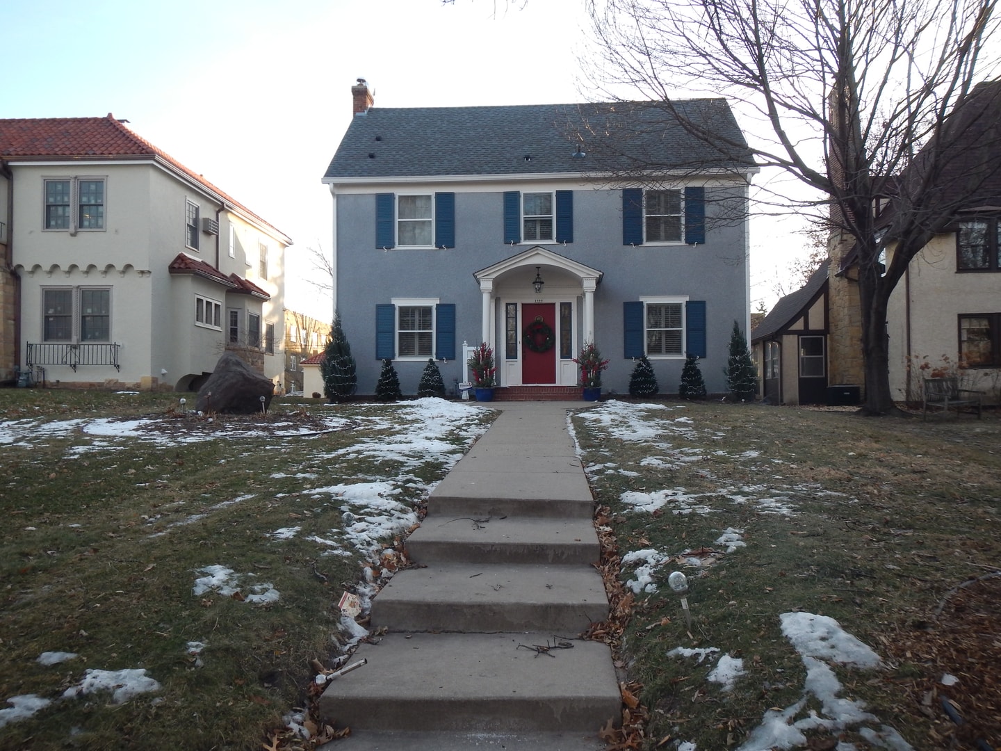 1890 House Re-stucco - View 2