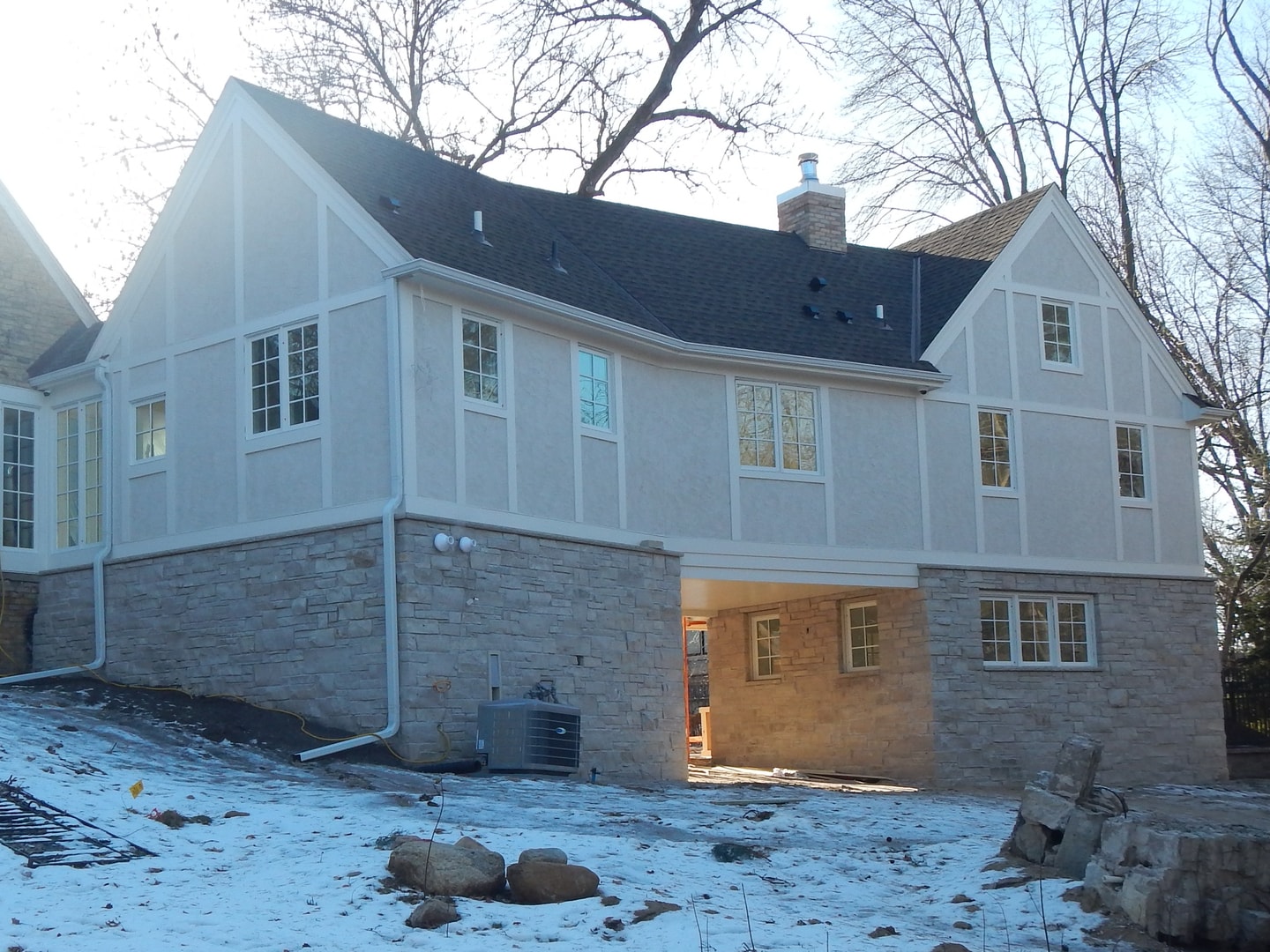 20 Attached Guest House Addition - View 1